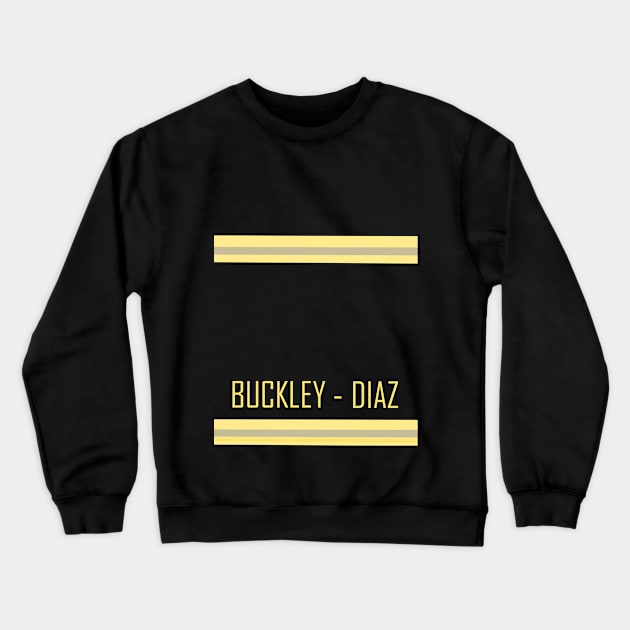 Buckley-Diaz jacket Crewneck Sweatshirt by Sara93_